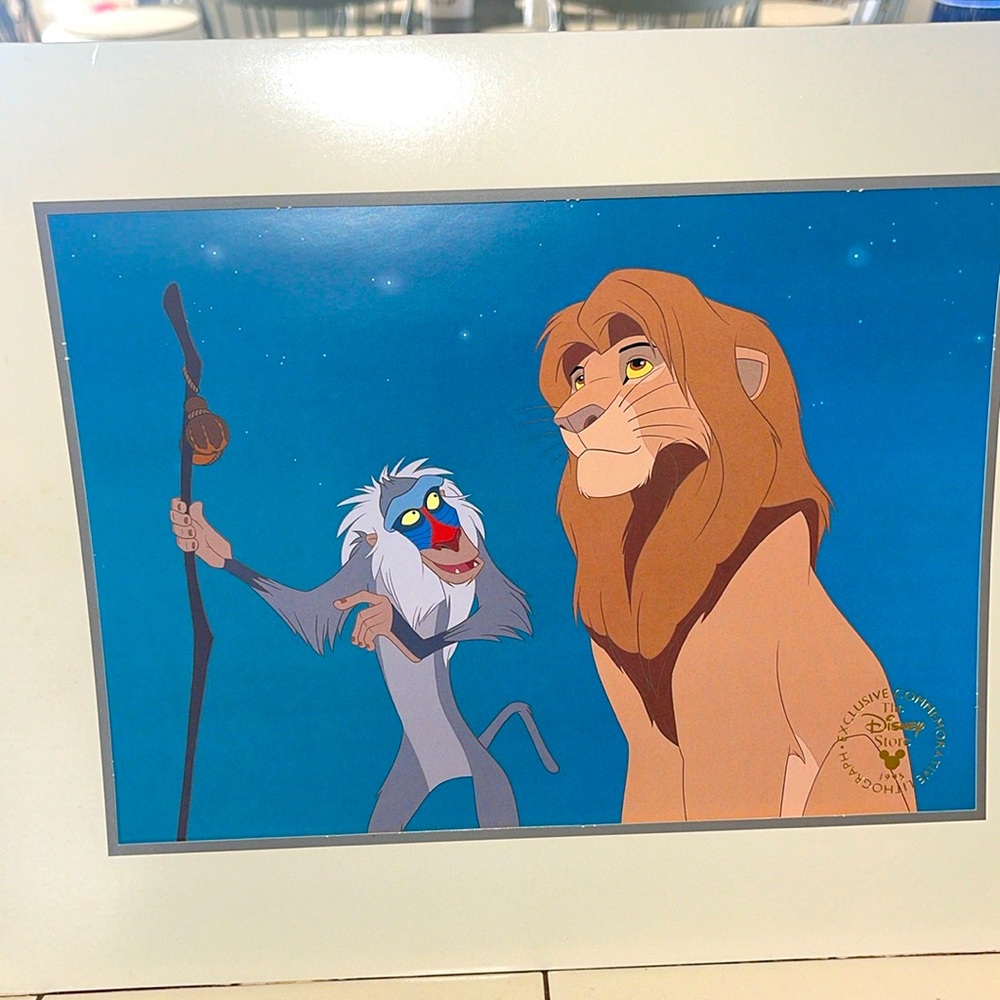 DISNEY- The Lion King Lithograph